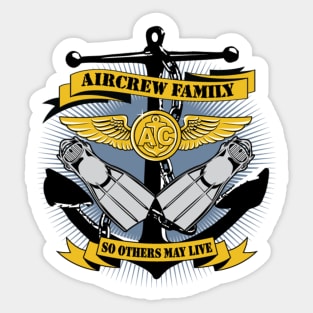 “So Others May Live” - Navy Rescue Swimmer Motto T-Shirt Sticker